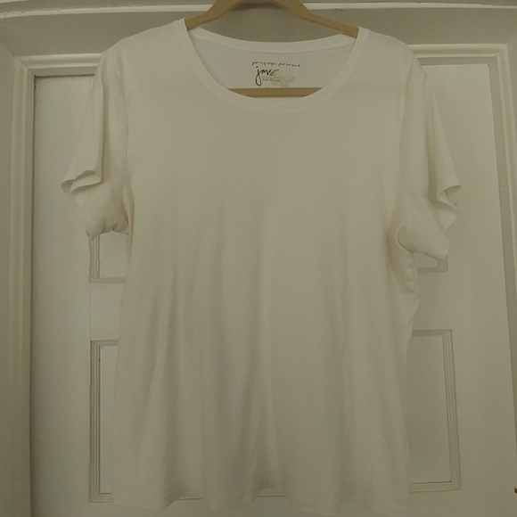 Just My Size Tops - Just My Size - white stretch tshirt